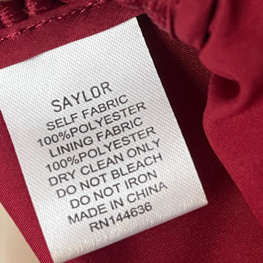 Revolve x Saylor Amelie Red Lace Cut Out Party Cocktail Mini Dress - Picture 10 of 11